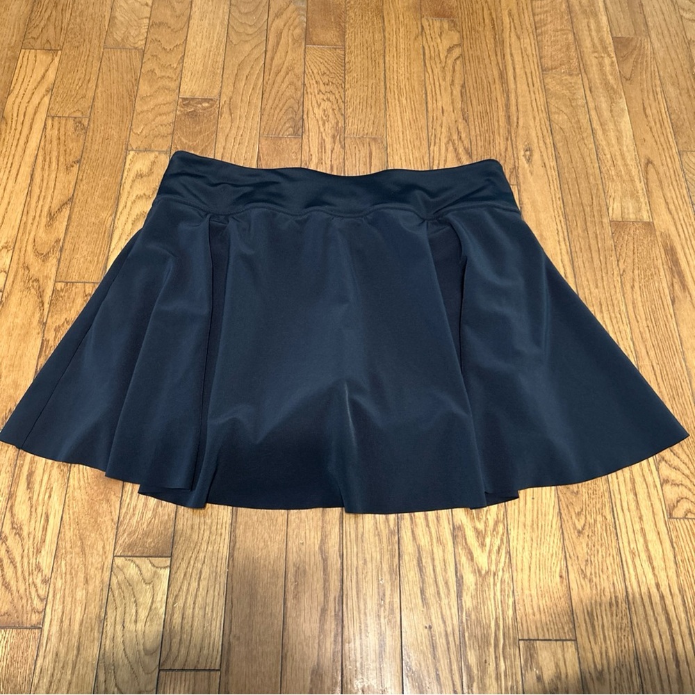 Nike Women's Club Skirt Plus Size 1X Standard Fit Tennis Skort Black DD0343-010 - Picture 2 of 5